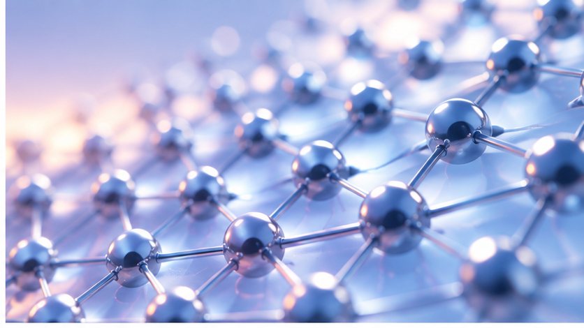 Molecular lattice representing Advanced Materials